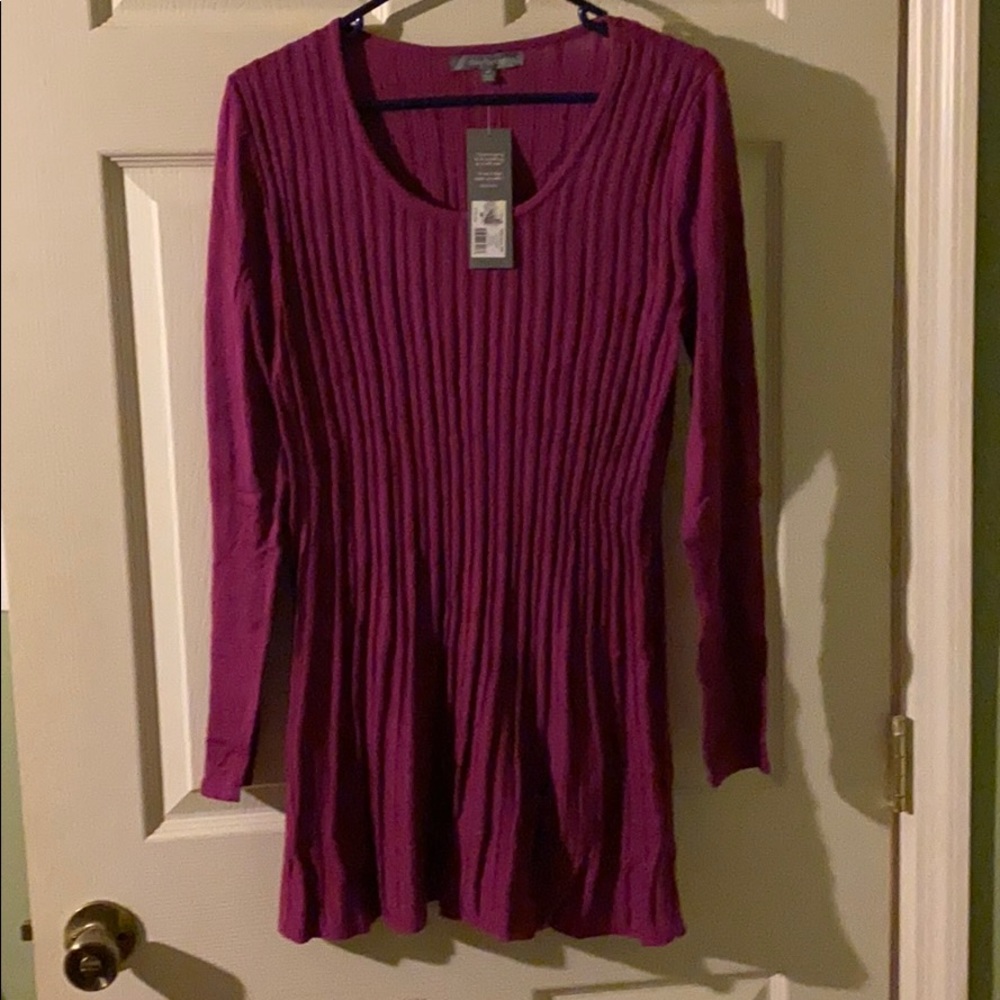 Purple sweater
